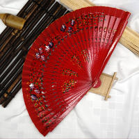 Abanico Plegable De Madera Para Baile Español Nuevo Adorno Para Fiesta Decoración Del Hogar O Regalo De Arte Y Manualidades - details 18