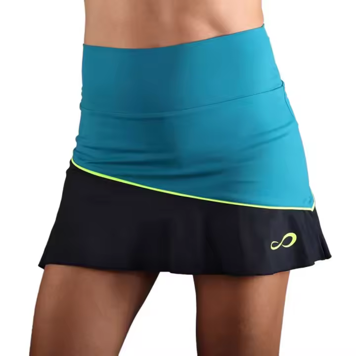 Ropa mujer Faldas Endless Falda Curve Azul - 1