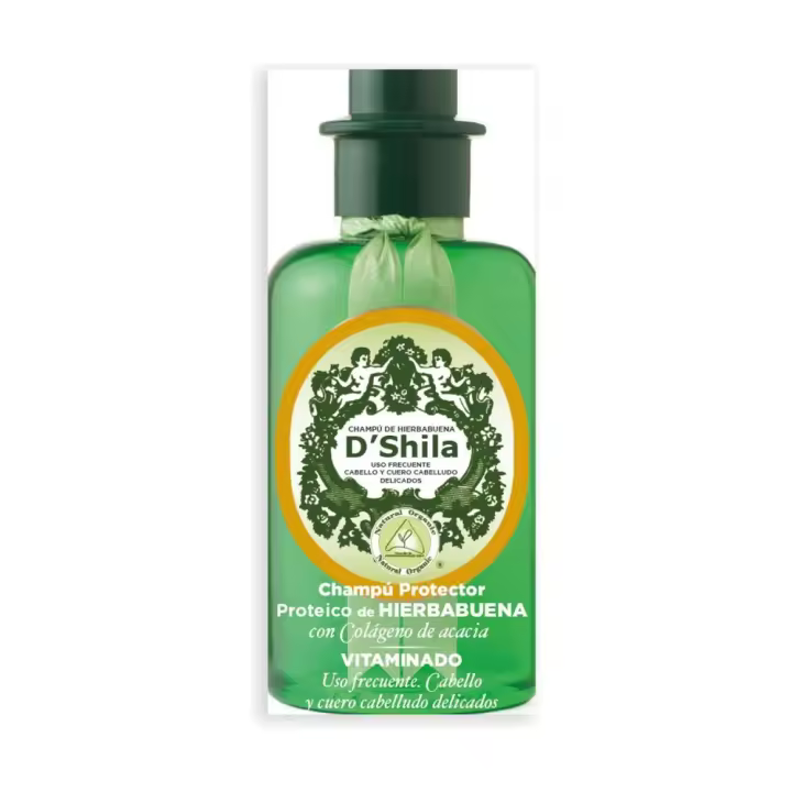 Champú Proteico de HierbaBuena 300ml de D´Shila - 1