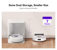 Aspiradora y trapeador robot Narwal Freo X Plus con vaciado de polvo incorporado, potente succión de 7800Pa, cepillo flotante sin enredos, control por Alexa/Google Assistant/APP, ideal para pelo de mascotas y suelos duros de madera - details 10
