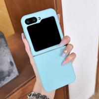 Funda De Silicona Líquida Fluorescente Para Samsung Z Flip 6 Y 5 Cubierta De Bumper Mate Antigolpes Para Galaxy ZFlip6 - details 6