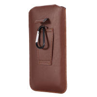 Funda De Teléfono De Cuero Ultrafina Universal Para Hombres Mochila De Cintura Para Smartphones De 4.7-5.2 Pulgadas Compatible Con iPhone Samsung Huawei Xiaomi LG - details 11