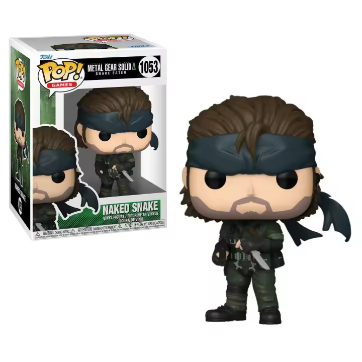 Funko Pop Naked Snake Metal Gear Solid 1053 - 1