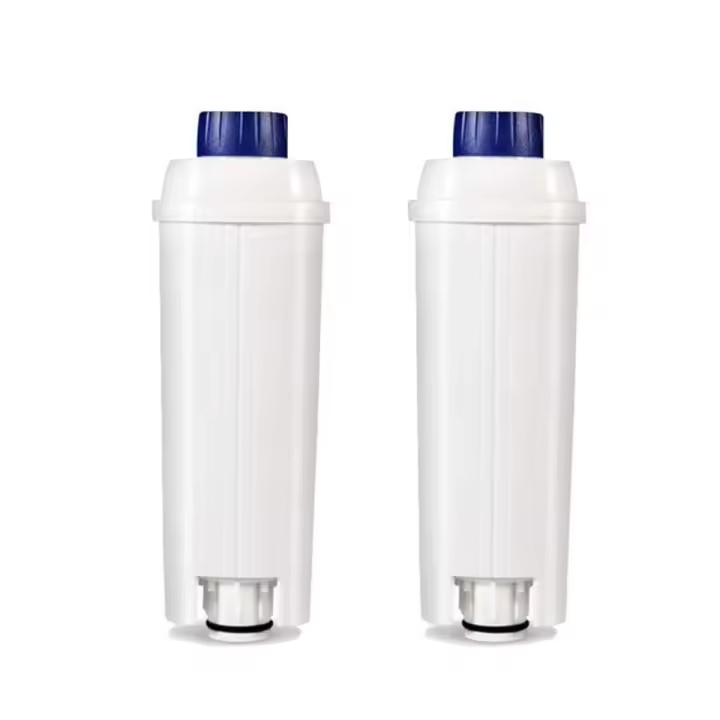2 paquetes de filtro de Agua compatibles con Longhi Filter DLSC002 ECAM, ETAM, DLS C002, EC680, EC800, de Agua ablandador de Carbón activado - 1