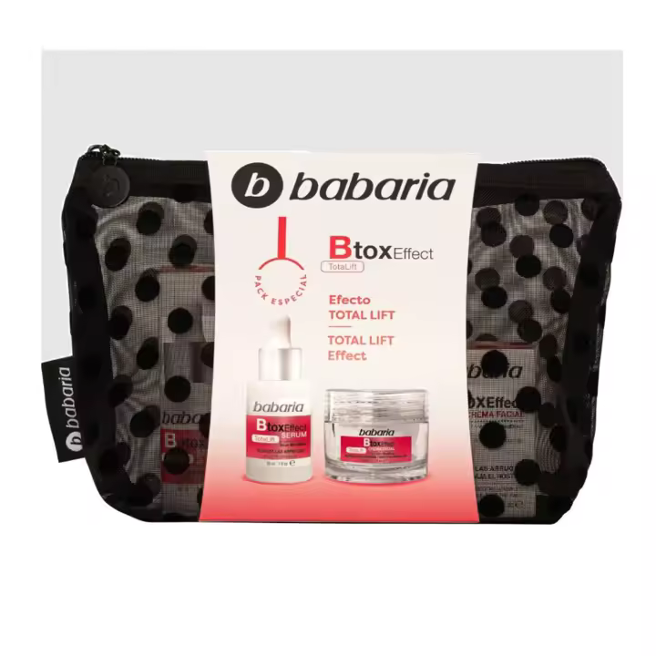 BABARIA BTOX EFFECT TOTAL LIFT CREMA FACIAL SET 50ML + SERUM 1U. - 1