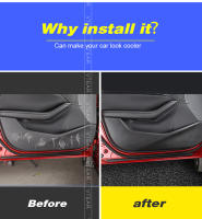 Vtear Pegatina De Protección Para Puerta De Coche Mazda 3 BP 2020-2021 Fibra De Carbono Accesorios Interiores Para Automóviles - details 3