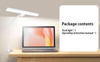 Lámpara De Escritorio LED Ajustable 10W 40CM Con Protección Ocular Luz Clampable 3 Temperaturas De Color Y 10 Niveles De Brillo - details 7