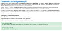 FULLGAS - Vegan Omega 3 (MaGOmega® MAG 560mg) - 60 perlas - 560mg de aceite de microalgas con 336mg de omega-3 vegano (252mg DHA y 84mg EPA). Materia prima MaGOmega® (monoglicérido natural). Libre de metales pesados. 100% vegano, sin gluten y sin lactosa. - details 3