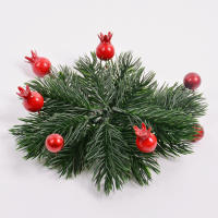 10Pcs Guirnalda De Pino Artificial Para Navidad Decoración De Casa Y Fiesta Arbolado Simulación De Plantas Para Año Nuevo - details 10