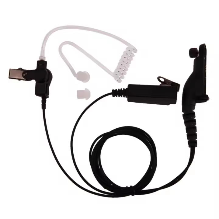 Auriculares De Tubo De Aire Con Micrófono PTT Para Motorola Xir P8268 P8668 APX6000 APX7000 APX2000 DP3400 DP3600 DP4400 DGP8050 Accesorios Para Walkie Talkie - 1
