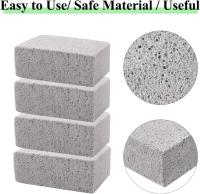 Limpieza De Piedra Para Barbacoa Pequeña Ladrillo Gris Herramienta De Limpieza Para Asador Placa De Asado Púmice Ecológico Para Cocina - details 5