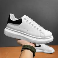 Zapatos De Cuero Blanco Para Hombre Zapatillas Deportivas Transpirables Plataforma Casual Para Caminar Y Correr Zapatos De Tenis Para Mujer - details 26