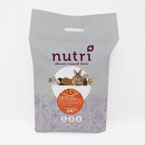 Alimento para Roedores NUTRI Nutriplus Heno con Zanahoria 500gr - 1