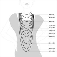 Collar De Zirconia Redonda En Plata De Ley 925 Y Oro Para Mujer Joyería Clásica De Lujo Accesorio De Encanto Para Boda - details 8