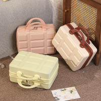 Maleta retro portáthil de 14 pulgadas para equipamiento, estuches para Cosméticos, Maleta Pequeña, mini Maleta de Recuerdo de 16 pulgadas, Caja de contraseña Liviana, Caja de viaje - details 3