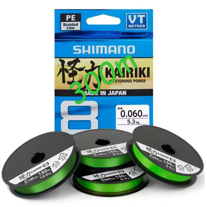 Shimano Fishing Línea Trenzada Kariki 8 300 M - 1