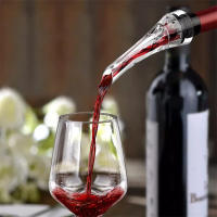 LMETJMA Aerador De Vino 2-en-1 Con Tapa Para Botella De Vino Tinto Mejora El Sabor Decantador De Vino Barra Herramientas Ecológicas - details 5
