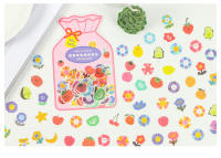 100pcs Pegatinas Decorativas De Corazón Girly Para Álbum De Memorias Estéticas Y Scrapbooking Irregular Papel >3 Años - details 12