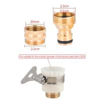 Adaptador De Grifo Universal Para Tubo De Jardín 15-23mm Conector De Agua Herramientas De Riego Material Aleación De Aluminio Pintura De Cobre - details 26