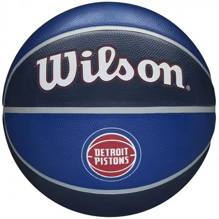 Balon de Baloncesto Wilson Nba Team Tribute Pistons para unisex en color azul - 1