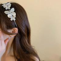 Diadema De Metal Estilo Doble Con Rhinestone De Mariposa Para Mujer Accesorio Elegante Y Personalizado Para El Cabello - details 3
