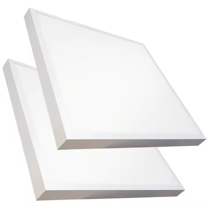 LED ATOMANT Plafón LED Cuadrado Panel Superficie 60x60cm, 48W, CCT (Selector de Color Blanco Cálido, Neutro y Frío), 5500 lúmenes, Driver incluido, Alta eficiencia, Bajo consumo, Fácil instalación, Luz uniforme y potente, Diseño elegante y duradero, Ideal - 1