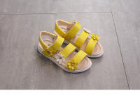 Sandalias De Verano Para Niñas Gladiador Con Flores Suaves Y Transpirables Zapatos De Playa Para Niños Cierre De Correa Antideslizantes Talla Verdadera - details 19