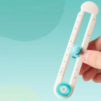 Cortador De Círculos Ajustable De Compás Para Papel Durable Y Seguro Accesorio De Arte Para Scrapbooking Y Fotos Pequeño Y Portátil - details 2