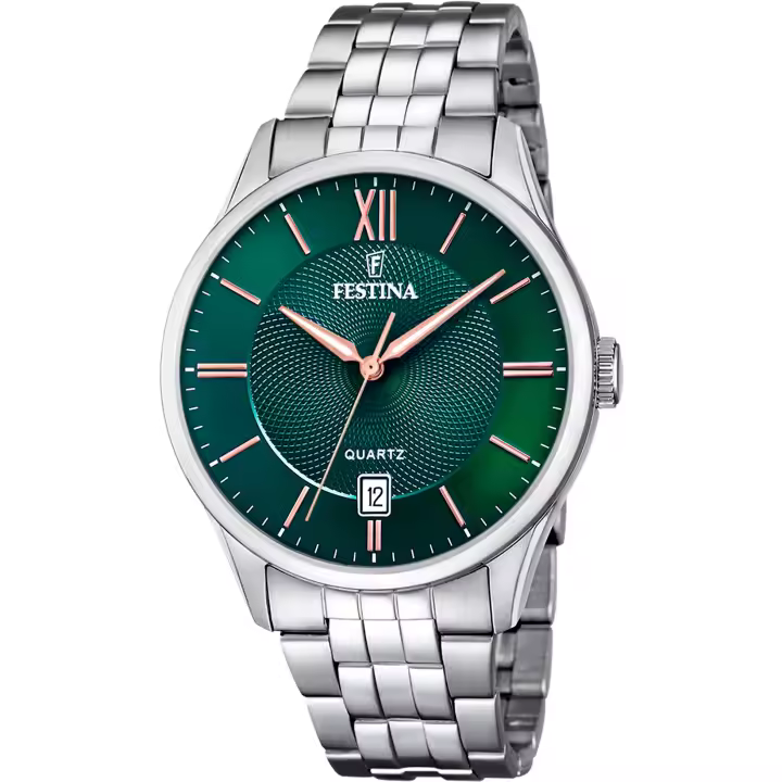 Reloj FESTINA Hombre Classics F20425/7 - Acero con esfera verde - 1