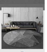 Carpetas De Veludo Cristal Modernas Y Minimalistas Con Estampado Rayado Para Escritorio De Comedor Estudio Sillón Resistente a La Suciedad Para Dormitorio Y Oficina - details 16