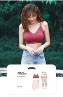 Top Deportivo Transpirable Con Encaje Y Tirantes Cruzados Sexy Sin Costuras Para Mujer Prenda Versátil Para Fitness Y Entrenamiento - details 9