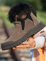Botas De Seguridad Para Hombres Botines Indestructibles Con Punta De Acero Resistente a Perforaciones Botas De Trabajo Al Aire Libre - details 7