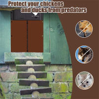Porta Automática Para Ponedero Controlado Por Luz Y Pilas Impermeable Accesorio De Actualización Para Puerta De Casa De Mascotas - details 6