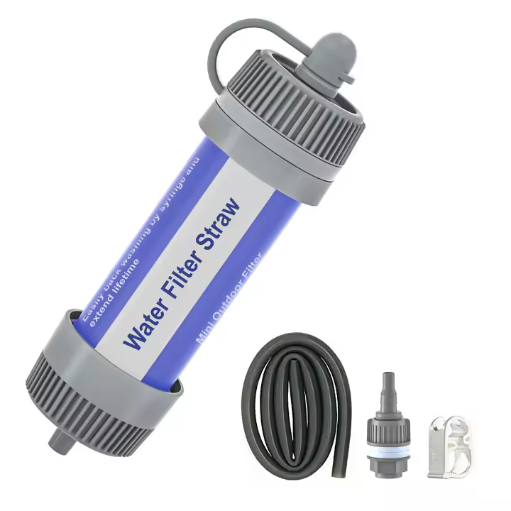 Filtro De Agua Portátil Para Exteriores Purificador De Agua Para Camping Senderismo Equipamiento De Sobrevivencia Preparación De Emergencias - 1