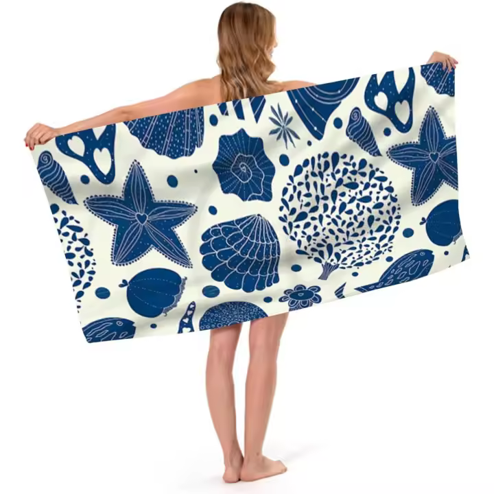 Toallas Grandes Playa,Toalla Playa Grande 75 x150 cm,Toallas Playa Grandes,Toalla Microfibra Playa Toallas,Toalla Piscina,Beach Towel Suave de Secado Rápido para Playa - 1