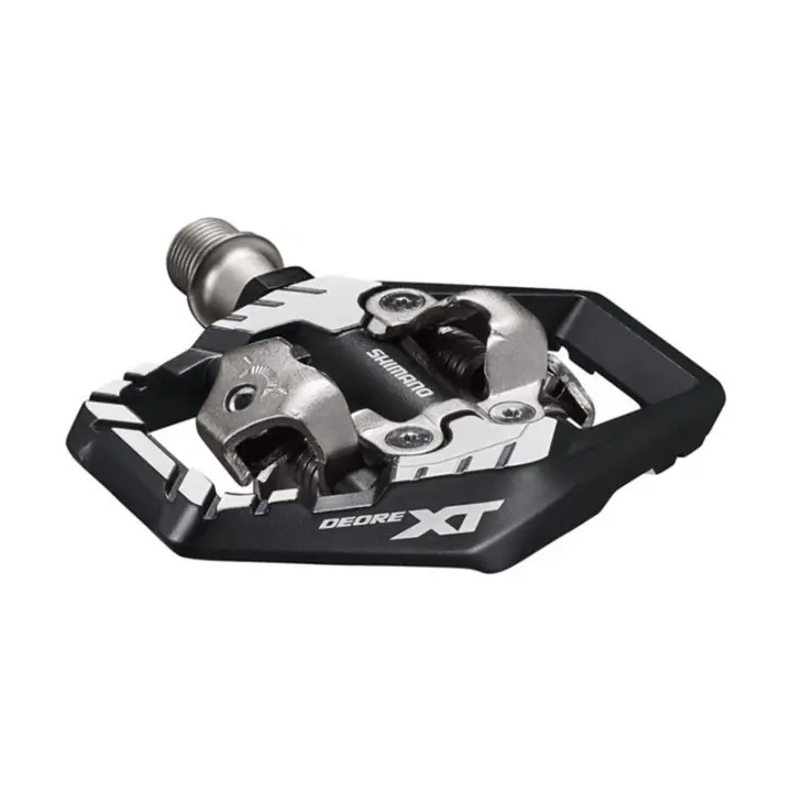 SHIMANO | Pedales De Mtb DEORE XT M8120 - Basándose en las experiencias de los mejores ciclistas de montaña del mundo, Shimano lleva ahora su tecnología ganadora en carrera a los ciclistas de montaña - 1