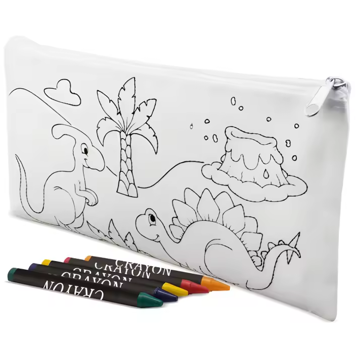 AKARURE Lote de Estuches para Colorear con Dibujos Infantiles y 5 Ceras - 1