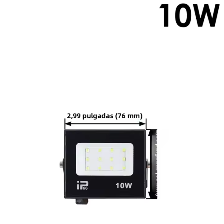Lámpara De Inundación LED 100W 150W 200W Impermeable Para Iluminación Exterior 6500K Para Garage Gimnasio Puerta De Calle Faros De Pared AC220V - 1