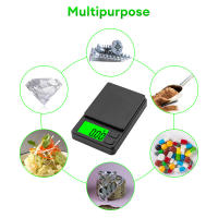 Báscula Electrónica De Precisión Para Joyería 500g/0.01g Pantalla LED Portátil Con Función De Calibración Escala De Café - details 8