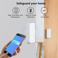 Sensor De Puerta WiFi Tuya Compatible Con Alexa Y Google Assistant Control Remoto Por App Notificación De Apertura Y Cierre De Ventanas Y Puertas - details 2