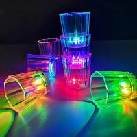 6/12/24Pcs Vidrio LED Para Bebida Copas De Luz Brillante Para Fiesta Glow in the Dark Copas De Dibujo Animado Para Eventos Grandes Y Noches De Fiesta - details 2