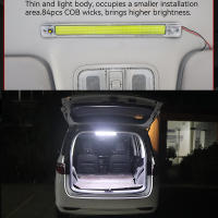 Luz De Lectura Para Coche 12V 24V COB Alta Brillante 84LEDS Lámpara De Interior De Cabina Con Interruptor Para Furgoneta Camión Camión RV Camping - details 7