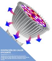 Lámpara De Crecimiento LED 150W Espectro Completo E27/E26 Para Plantas Ideal Para Cultivo Interior De Suculentas Y Verduras Hidroponicas Luz De Frutas - details 5
