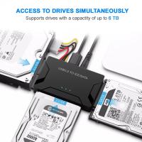 Adaptador Convertidor De Cable USB 3.0 a SATA IDE Para Disco Duro HDD/SSD CD DVD ROM CD-RW 3 En 1 Adaptador SATA/IDE - details 0