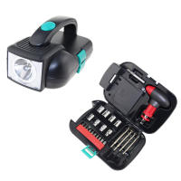 Juego de 24 herramientas con linterna incorporada - Maletín iluminado para trabajos de bricolaje - details 0