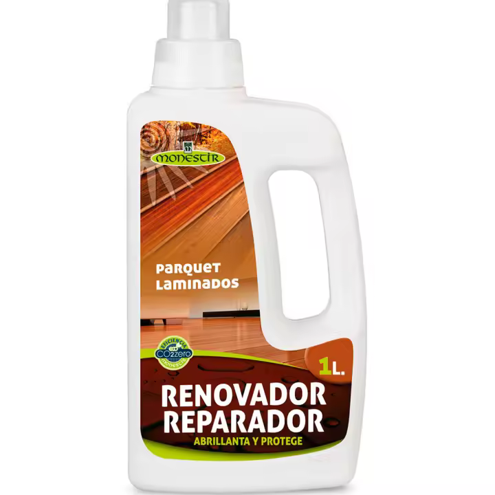 Renovador Reparador de Monestir. Protege y abrillanta sus suelos de madera, parquet y laminados. - 1