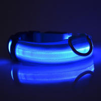 Correa De Perro De Nylon Con LED Para Seguridad Nocturna Y Fluorescencia Luz En La Oscuridad Collar Luminoso Para Mascotas Adecuado Para Todas Las Estaciones - details 5