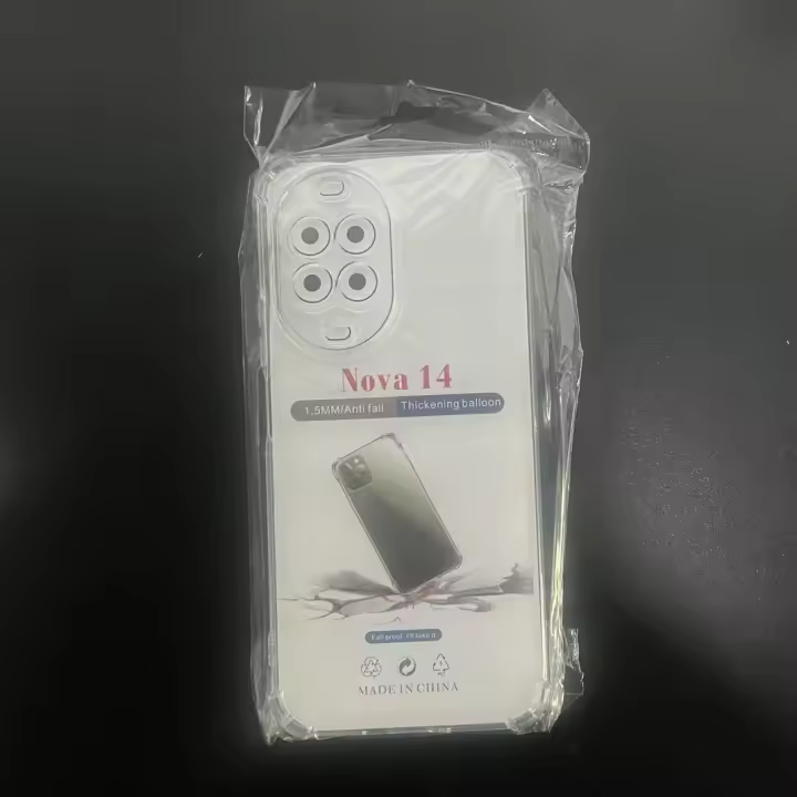 Funda Transparente Para Huawei Nova 14 pro Silicona TPU Suave Cubierta Trasera Clara Compatible Con Huawei Nova 14 Ultra - 1