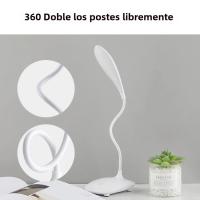 Lámpara De Escritorio LED Con Batería Seca AA Potenciada Toque Dimming Luz Nocturna Plegable Portátil Para Estudio Dormitorio Y Estudiante - details 1