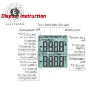 Termómetro Digital De Contacto TA611A/B Mini Para Temperatura Con Pantalla LCD Medidor De Temperatura C/F Para Interior - details 14